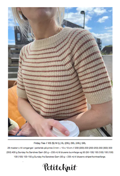 Hovedbilde Friday Tee - oppskrift