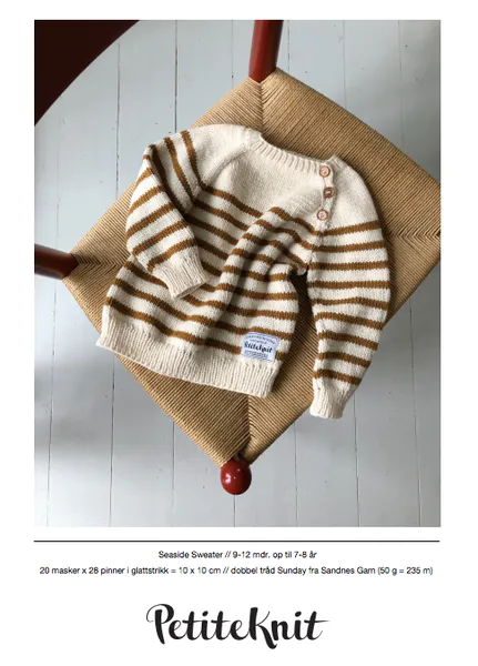 Hovedbilde SEASIDE SWEATER - oppskrift