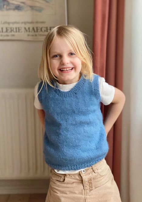Hovedbilde Stockholm Slipover Mini - Petiteknit